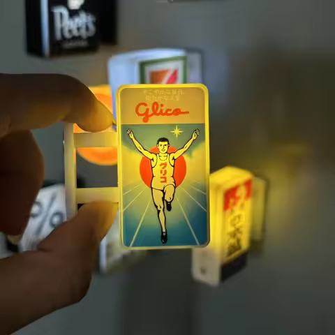 Dotonbori Glico Lake Kawaguchi-ko Town Lawson Advertising Store Sign Lightboard Photo Spot Fridge Ma