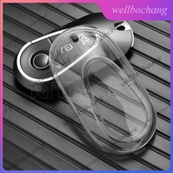 TPU Transparent Car Key Case Cover for Mercedes Benz 2022 C S Class W206 W223 S350 C260 C300 S400 S4