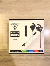 Turtle Beach Battle Buds 入耳式電競耳機 線控 可拆式咪高峰 #1 in Gaming Audio In-Ear Gaming Headset Wired 3.5mm PC PS5 XBOX MAC 全新 NEW