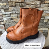 Kings safety boots size 40 insole 25cm