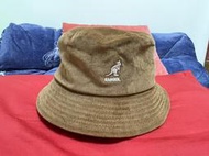 KANGOL 燈芯絨漁夫帽(駝色L號)🦘