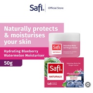 SAFI Naturals Brightening & Hydrating Facial Moisturiser 50g | Blueberry Watermelon | Habbatus Sauda