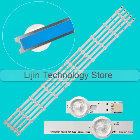 LED strip For 42" ROW2.1 Rev0.0 1 L1-TYPE LC420DUE-SFR3 42LA6208 6916L-1512A 6916L-1511A 6916L-1510A