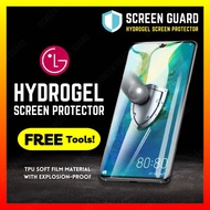LG Stylo 6 3 Stylus3 Wing 5G X power Spirit Aristo 2 L9 Hydrogel Screen Protector Full Cover Coverag