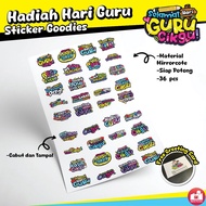 Sticker Selamat Hari Guru Teacher Day Sticker Mix Design