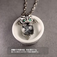Youlong Zeling Cute Retro Couple Pure Silver Pendant Necklace