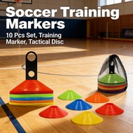soccer, 10, training, black, handle, Marker, Disc, tactical, soccer
