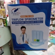 AngelBiss TRIFLOW SPIROMETER RESPIRATORY EXERCISER (3-BALL)