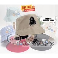 Cartoon children's bucket hat scp 67 the kid unisex children's hat for girls and boys