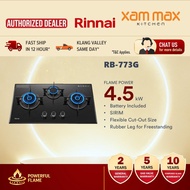 Rinnai RB-773G Built in Glass Gas Hob / Kitchen Cooker Hob Gas Stove / RB773G OLD Model - RB713NG