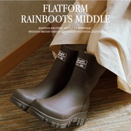 ROCKFISH WEATHERWEARㅣFLATFORM RAIN BOOTS MIDDLEㅣ7Color