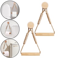 【Zaylily】2Pcs Nail-free Paper Towel Holders Rack Bathroom Towel Hook Toilet Paper Holder Towel Rack 