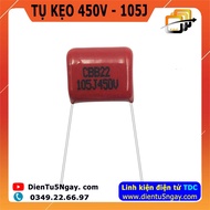 Capacitor 400V - 105J - Capacitor CBB22 105 (1uF) 15mm (Combo of 02)