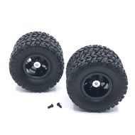 Metal Wheel Rim Tire Tyre Set for WPL B14 B24 B16 B36 6WD C24 C34 C44 4WD 1/16 RC Truck Car Upgrade 