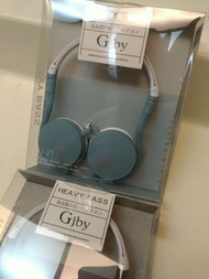 [聖誕交換禮物]Gjby 重低音耳機(藍)