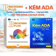 Combo ZINC ADA and MULTIVITAMIN BPLUS improves health, supplements vitamins and minerals....