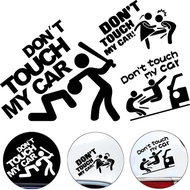 Harbour Life Don't Touch My Car Sticker Personality Reflective Waterproof Sticker/Car sticker/Reflective sticker/Waterproof sticker