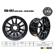 ERA-062 18INCH SPORT RIM 18''X9.0 6X139.7 ET0  CB106.1  GLOSS/ MATT BLACK + Milling