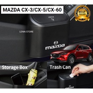 MAZDA CX-3/CX-5 Car Interior Organizer Trash Can/CX-60 2023 2024 2025