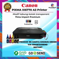 Printer Canon Pixma Ix6770 A3 + Infus Tabung