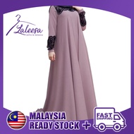 LALEESA LD221327 DRESS ZAHRA Jubah Long Dress Muslimah Dress Women Dress Abaya Muslimah Jubah Plus Size Baju Raya 2024