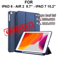 DUX DUCIS flip cover case iPad 5 6 7 8 Air 1 softcase casing leather auto lock on off sleep