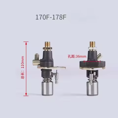 Suitable for KAMA air-cooled diesel micro-tiller fuel injection pump 170 173F 178 186FA 192F