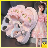 sandals for kids girls kids sandals for girls Girls Sandals 2023 Summer New Medium Big Kids Soft Soled Shoes Girls Fashion Kids Shoes Kids Princess Sandals V803