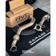 RV6 DOWNPIPE & FRONT PIPE - HONDA CIVIC FL5 TYPE R