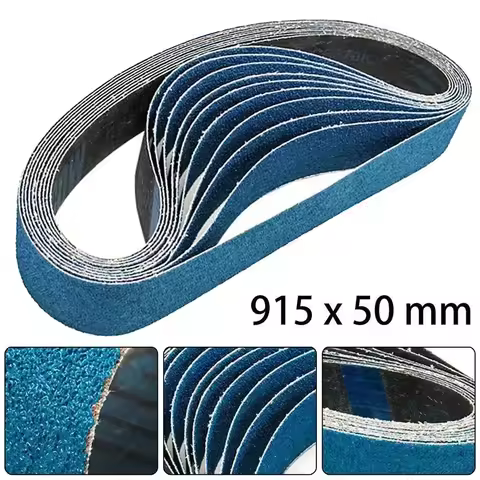 1pcs 915×50mm Sanding Belts Abrasive Belt Sanding Band Zirconium Corundum Polishing Grinding Abrasiv