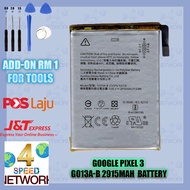 Google Pixel 3 G013A-B 2915mAh Battery Pixel3 GooglePixel3 GooglePixel HTC Gpixel G Bateri Batery G0