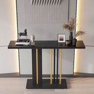 New Nordic Luxury Marble Console Modern Simple Strip Case Shelves, Foyer, Entry Cabinet, Door, Narro