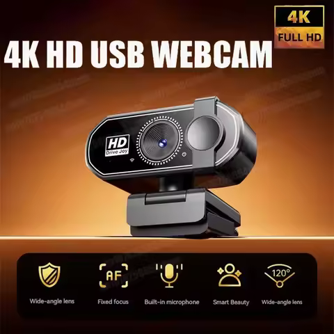 Q27 4K Webcam 2K Autofocus Streaming Web Cam 1080P Full HD Video Camera With Microphone For PC Lapto