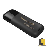 Team USB3.2 Black Pearl Disk 512GB [Jiucheng Jiu Stationery] All Metal High Speed Flash Drive USB 3.
