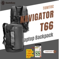 Tomtoc Navigator-T66 Travel Laptop Backpack | Laptop Bag (Black)