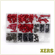 ชุดสกรู Baut Fairing มอเตอร์ไซค์195ชิ้นสำหรับ Ducati 1199 1098 899 848 EVO Panigale Supersport 1000ส