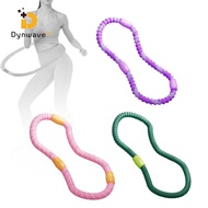 Dynwave Weighted Fitness Hoop Silent Gym Abdomen Portable Equipment Home Comfortable Workout Indoor 