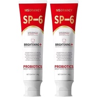 MS DRWIKEY Probiotics Bright White Toothpaste,Super Probiotic-6,Deep Cleaning Care Toothpaste, Fresh