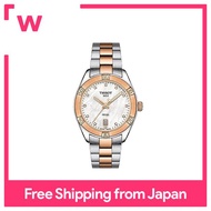 TISSOT Wristwatch Ladies TISSOT PR 100 Sport Chic White mother-of-pearl dial with bracelet T1019102211600 [].