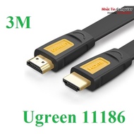 Ugreen 1186 genuine 3M HDMI cable with flat fiber support 4Kx2K