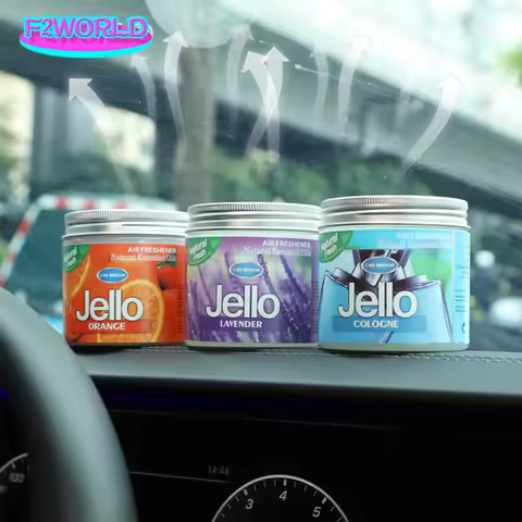 Car Air Freshener Solid Balm Cologne Lavender Lemon Vanilla Odor Eliminator Long-lasting Perfume Sce