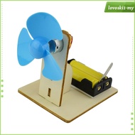 [LovoskibcMY] DIY Electric Fan Kids Science Experiment Kit Electric Circuit Motor Kit Toy