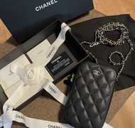Chanel vanity woc phone case  魚子醬 荔枝皮 電話袋