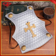 🏍️ Children'S Knight Armor Cosplay Set - Vintage Costume With Shield And Helmet For Kids' Roman Shie