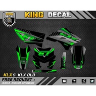 Decal KLX OLD DECAL KLX S DECAL STICKER KLX 05