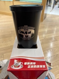 黑白淡奶冰感鋼杯（啞黑色）
