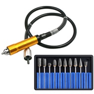 Mesin Bor Kabel Selang Flexible Tuner Cuner Foredom Universal Mini Grinder Cnc 6mm Porting Handpiece