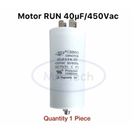 40uf 450v Cap Plug-In Type Capacitor 40uf/450Vac Starter Motor run 40uf450v CBB60 Model With Nuts Si