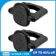 No-Drill Baby Gate Mounting Kit 2pcs Banister Adapters Stairway Universal Black Accessories