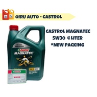 CASTROL MAGNATEC STOP-START SAE 5W30 SN FULLY SYNTHETIC ENGINE OIL 4L 10k MILEAGE FREE OIL FILTER